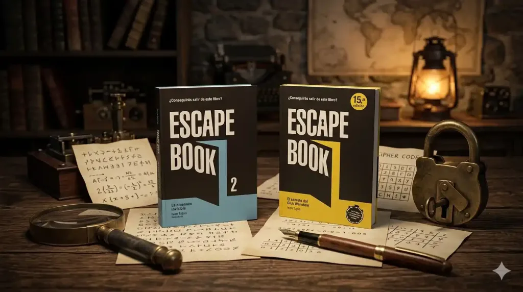 Libros de Escape Room: Las mejores aventuras de papel