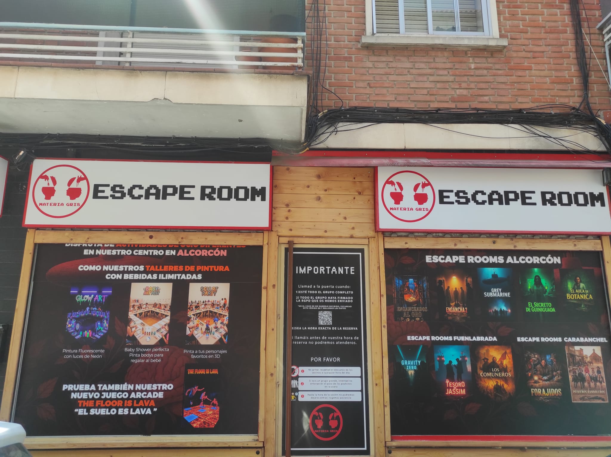 Escape room Materia Gris en Carabanchel, Madrid